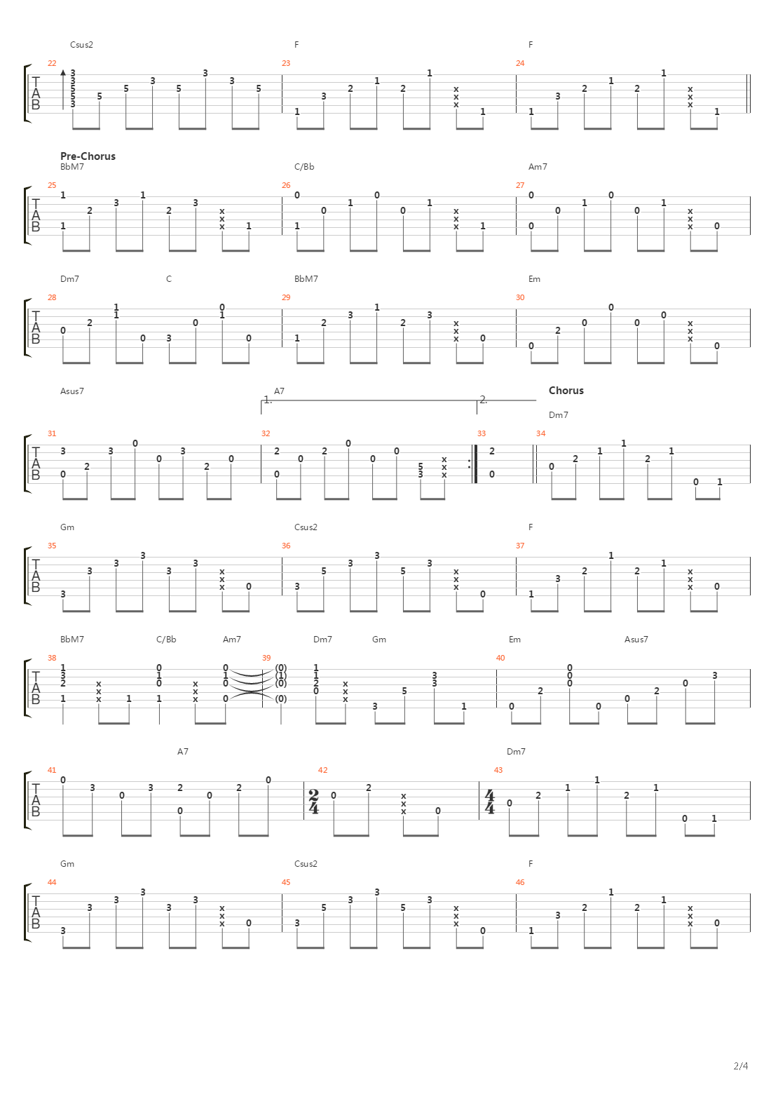 Kailan吉他谱