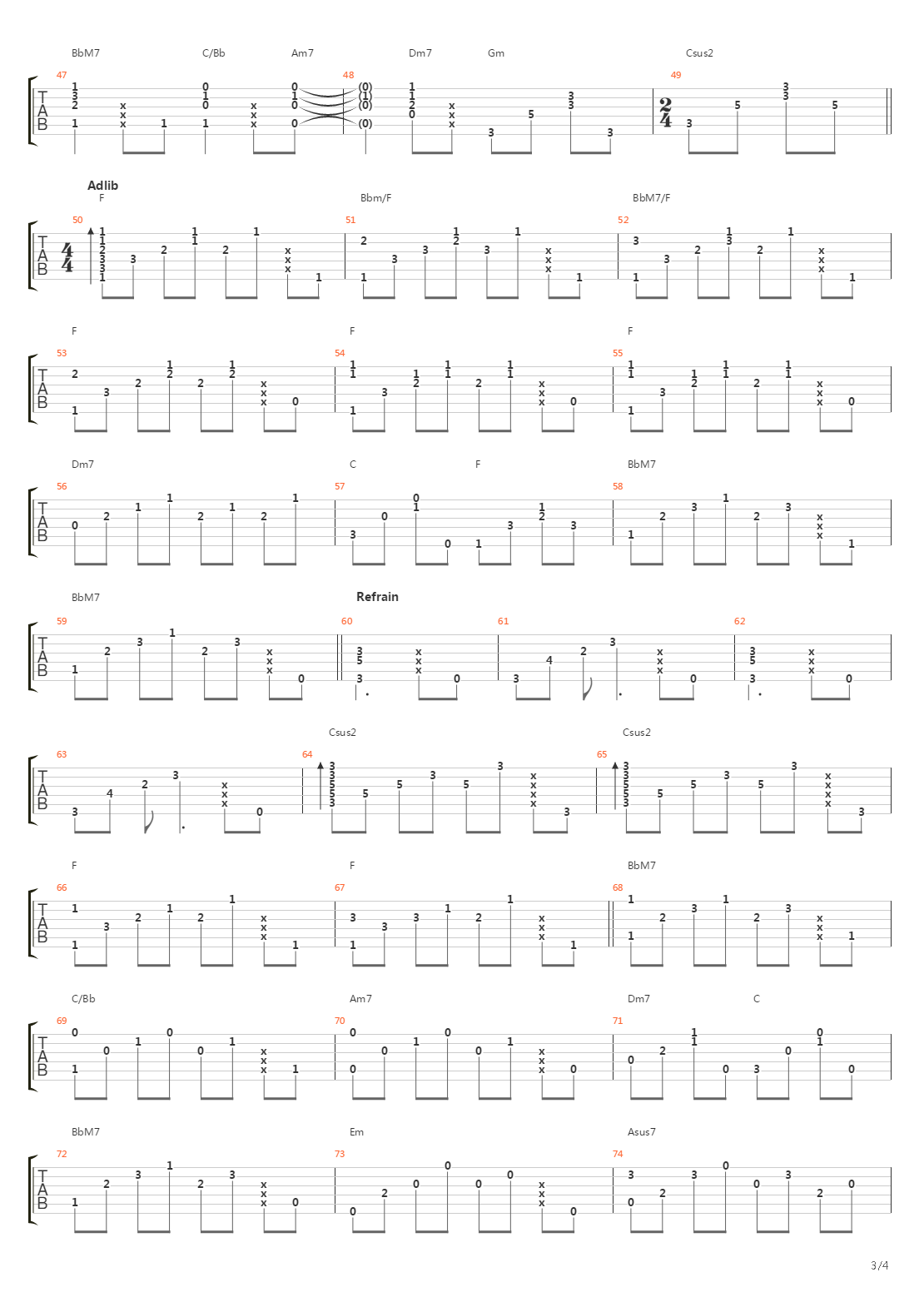 Kailan吉他谱