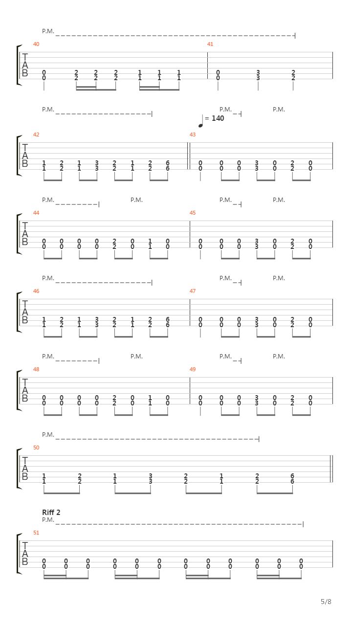 Submission吉他谱