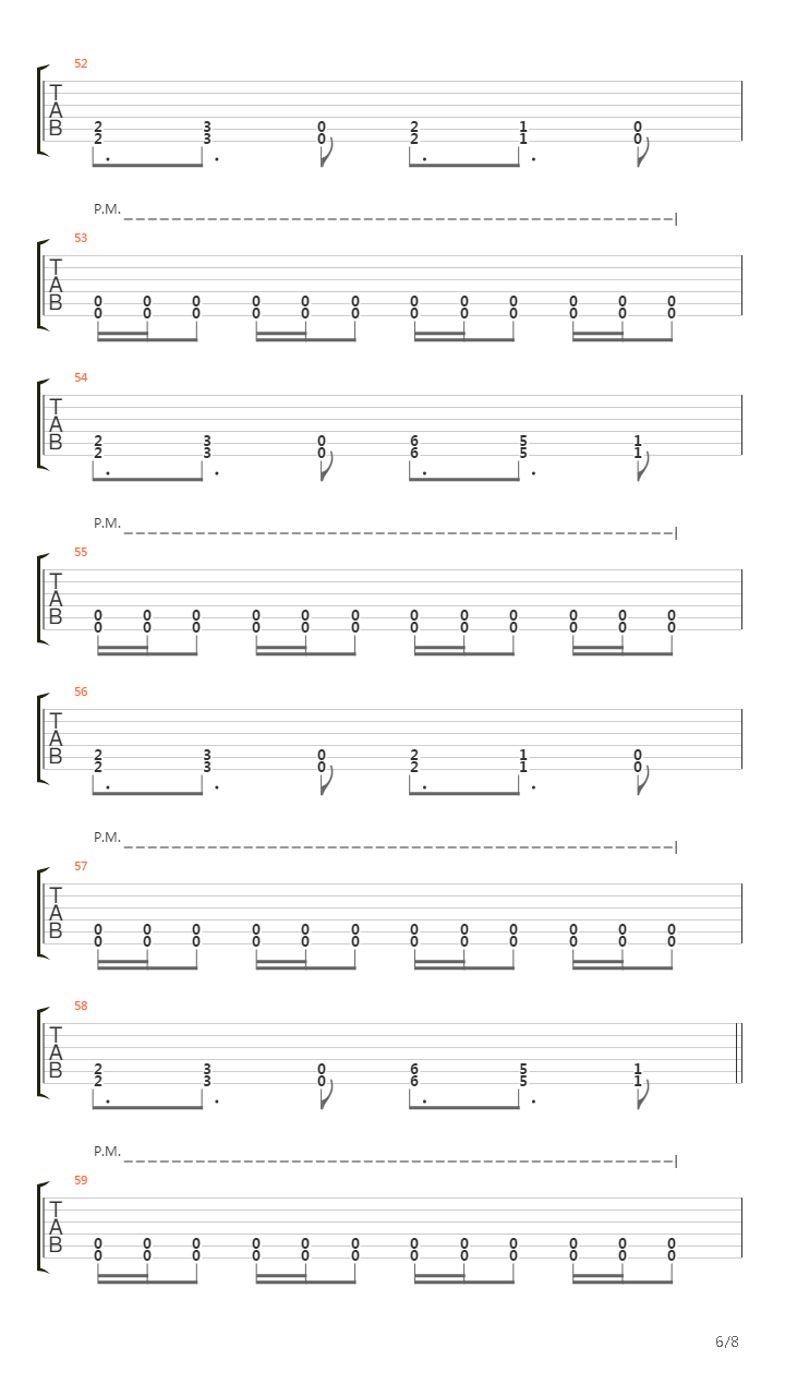 Submission吉他谱