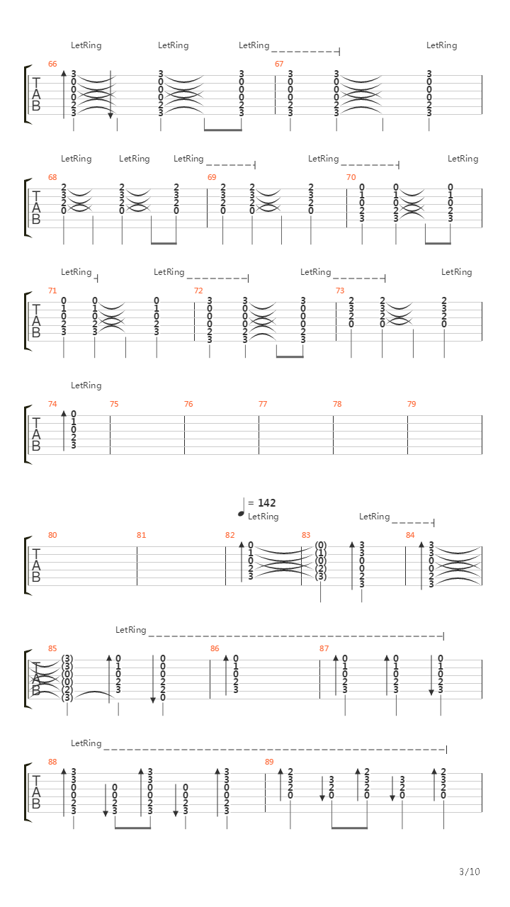 The Ship Song吉他谱