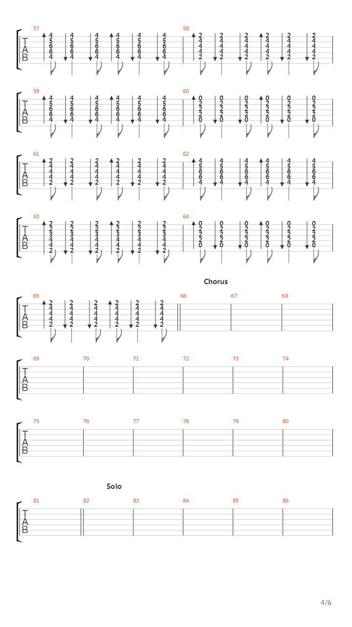 Tak Lagi Sama吉他谱