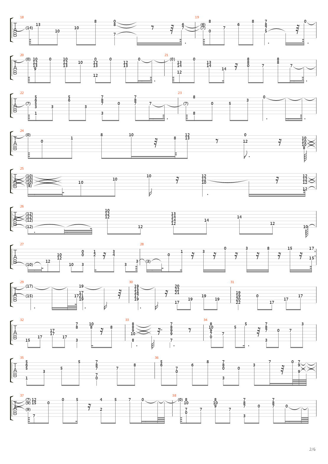 Bunda吉他谱