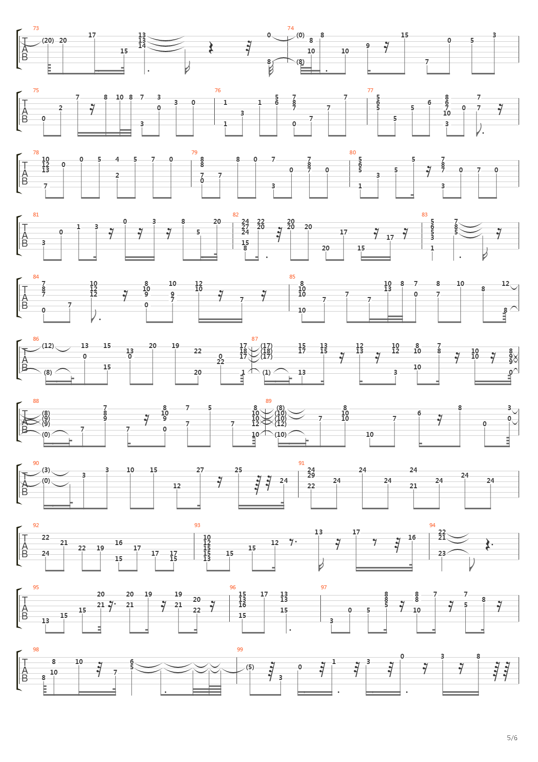 Bunda吉他谱