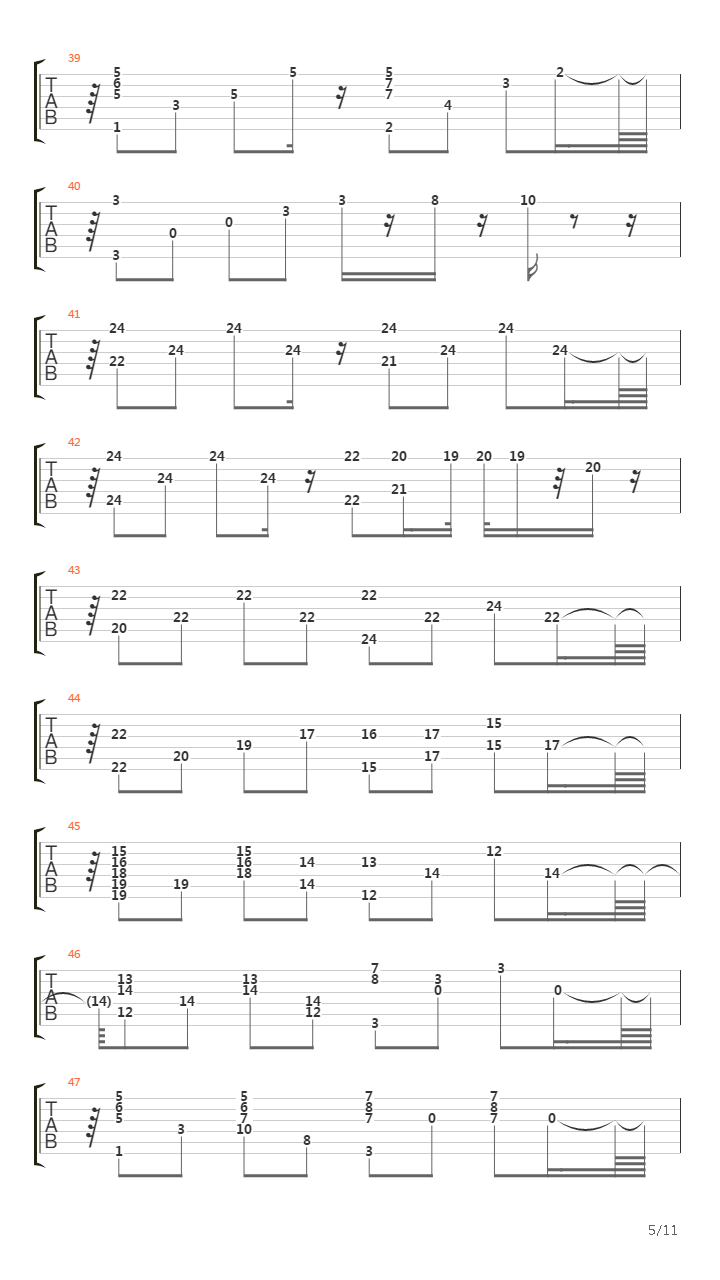 Bunda吉他谱