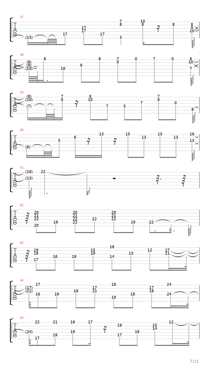 Bunda吉他谱