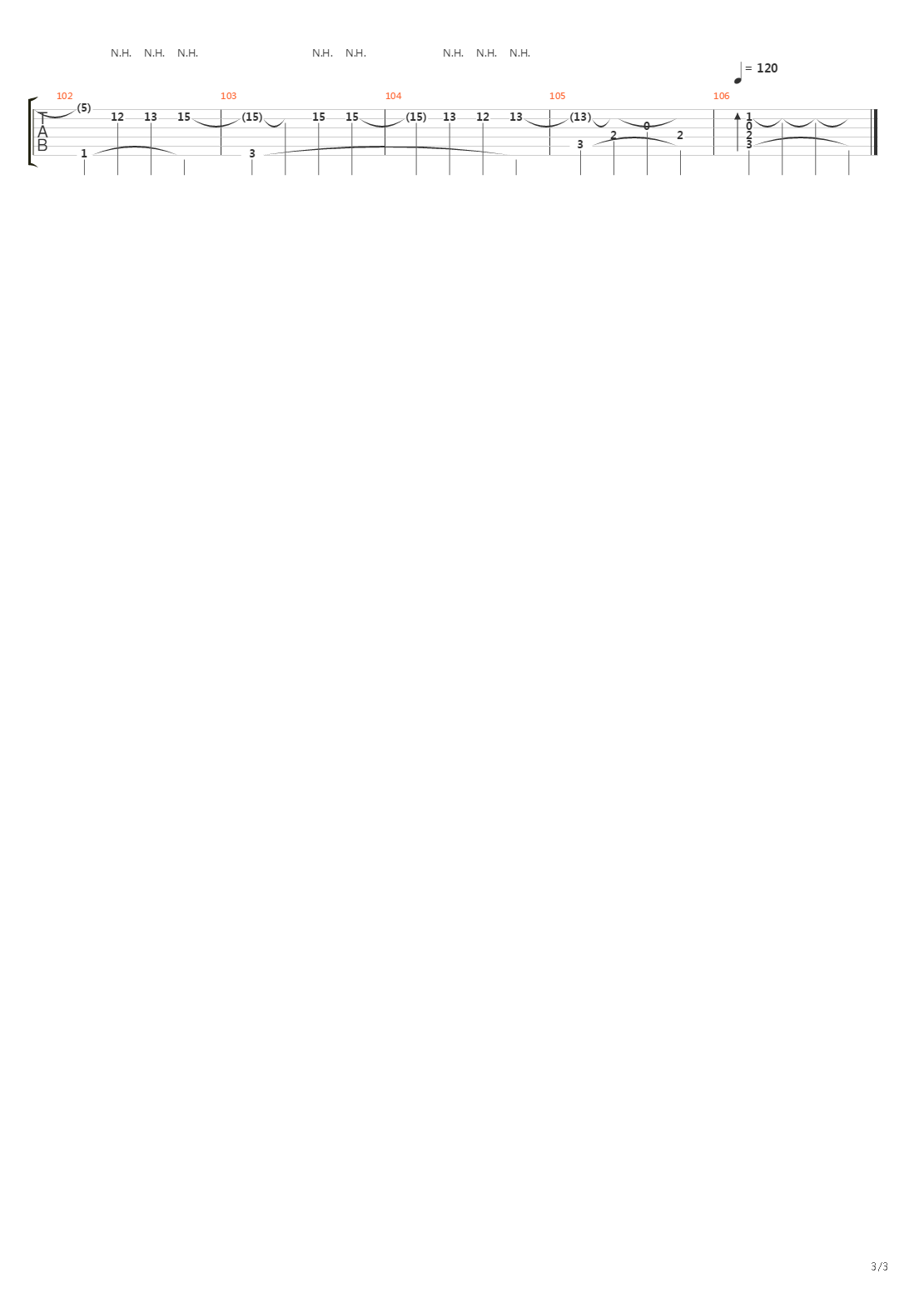 Bunda吉他谱