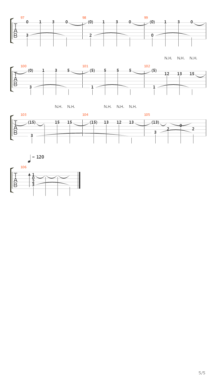 Bunda吉他谱