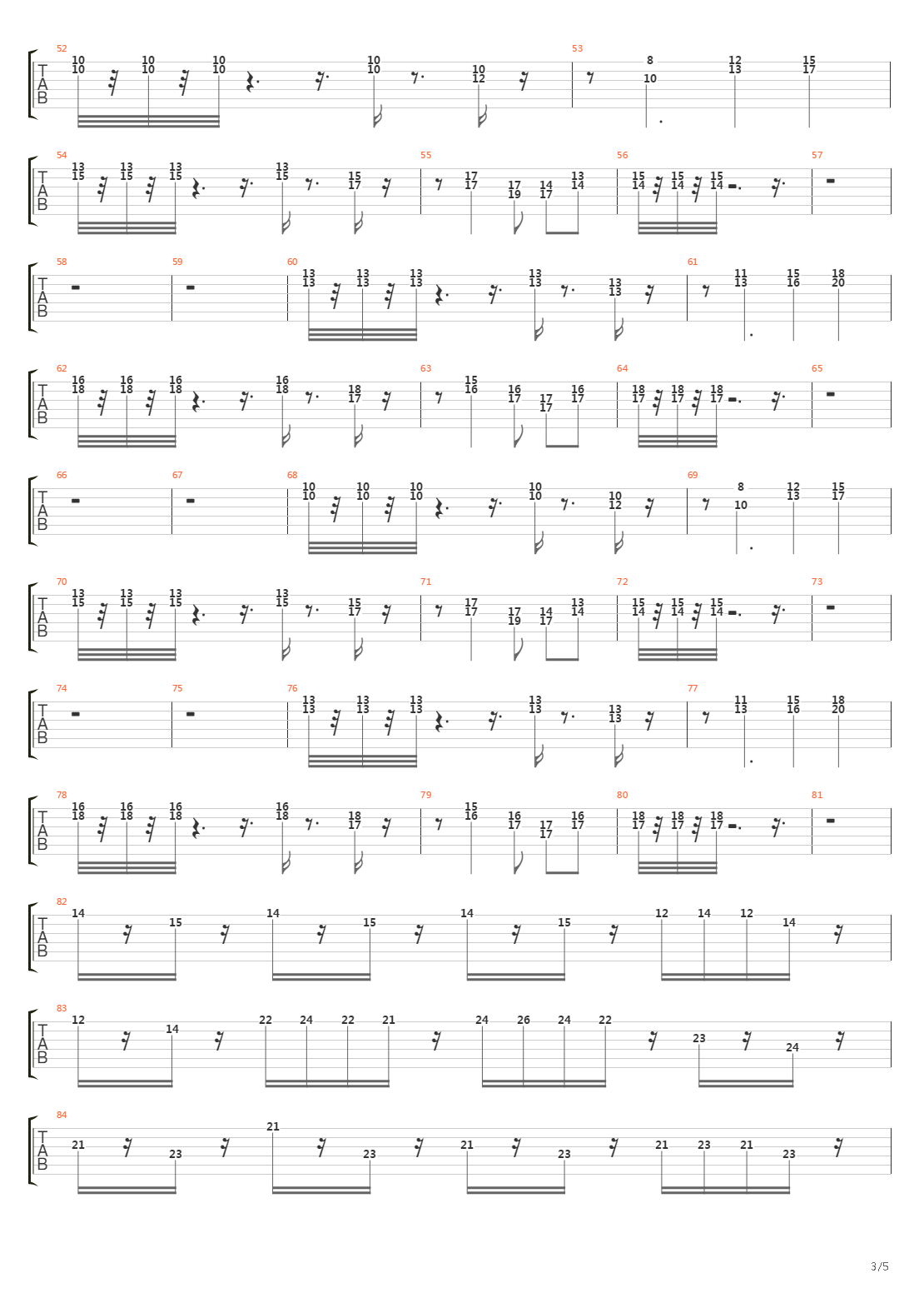 最终幻想13 - The Stage Set It吉他谱
