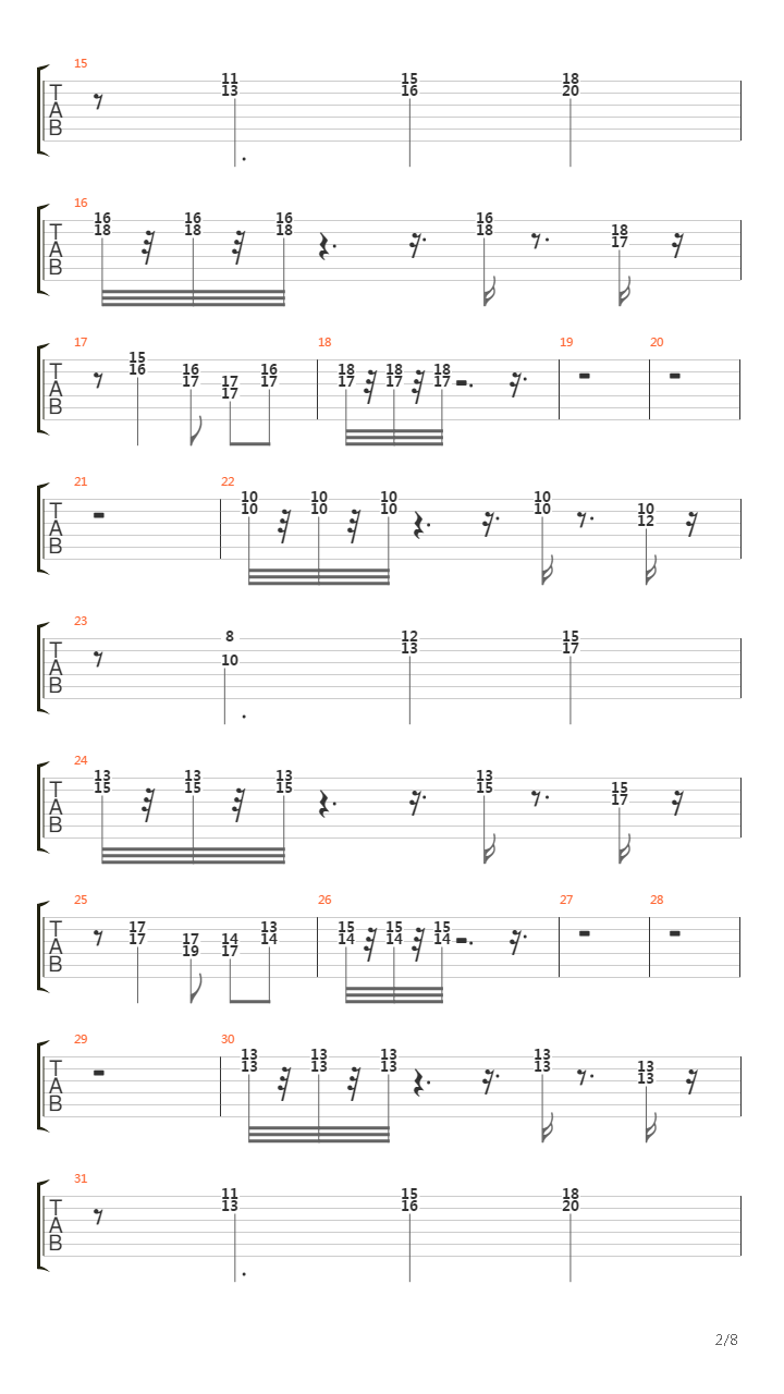 最终幻想13 - The Stage Set It吉他谱