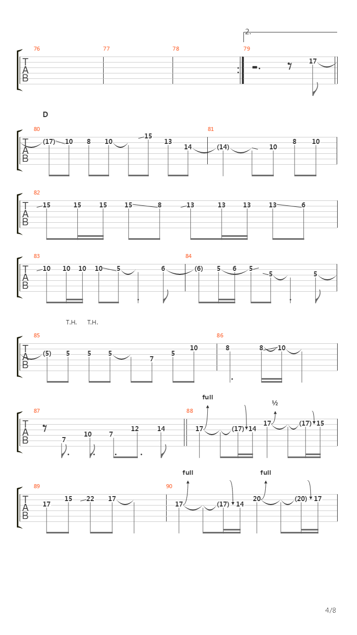 Vermilion吉他谱