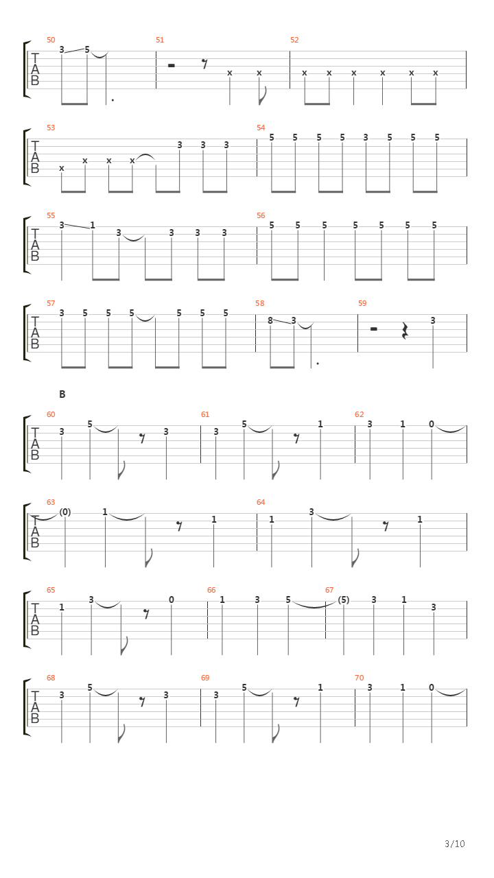 迷彩(Meisai)吉他谱