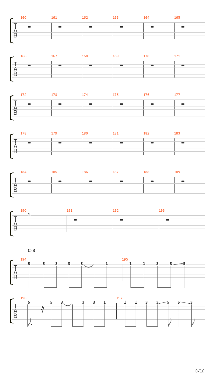 迷彩(Meisai)吉他谱