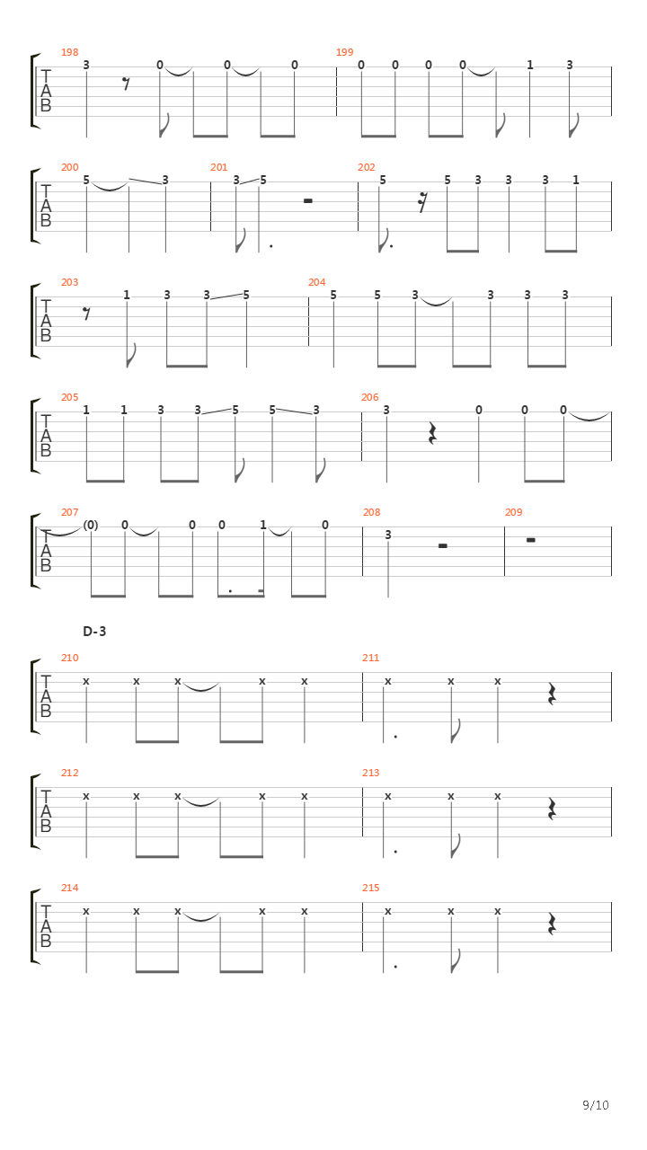迷彩(Meisai)吉他谱