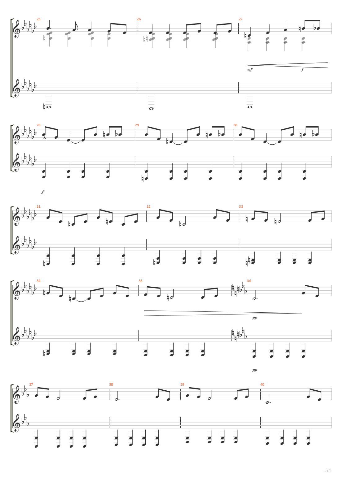 0040吉他谱