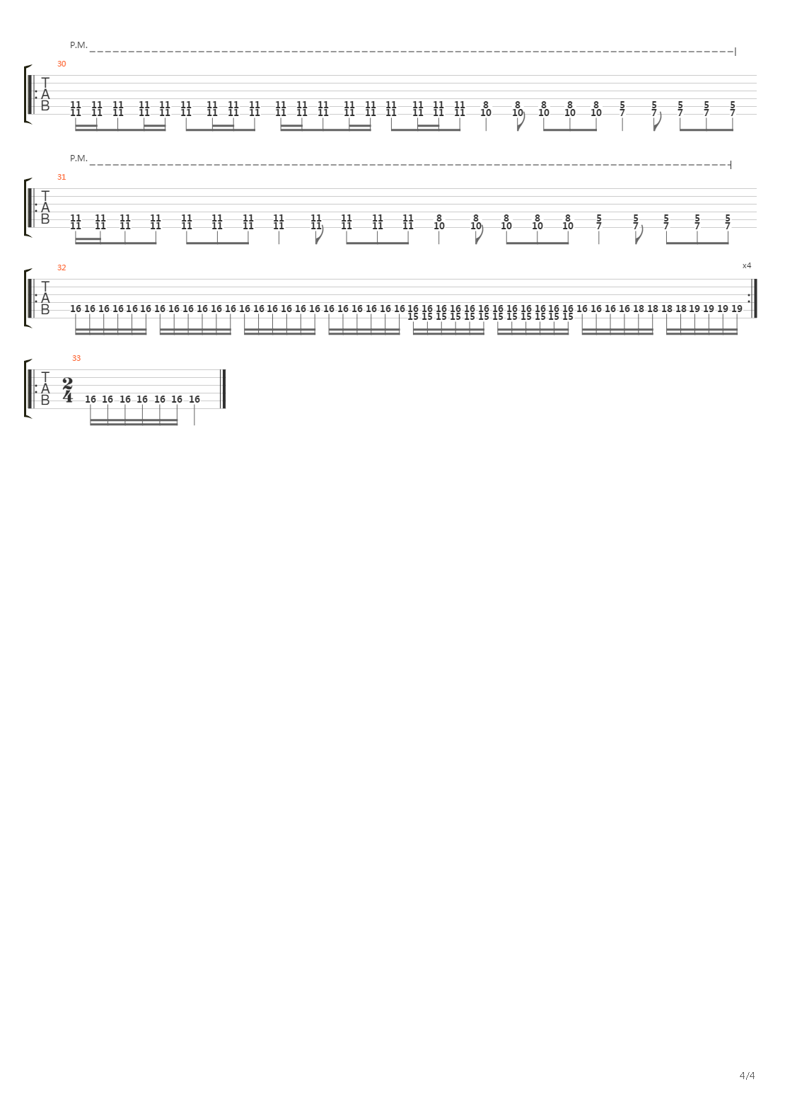 Finite吉他谱