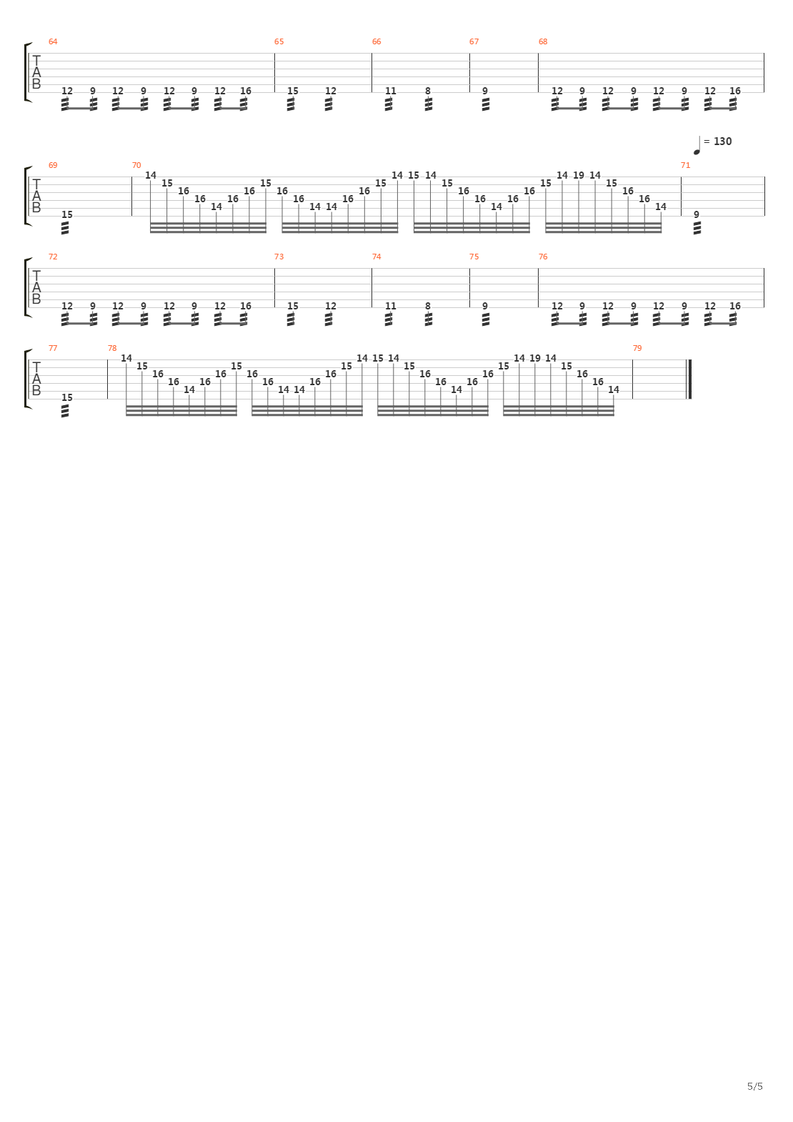 The Beyond Within吉他谱