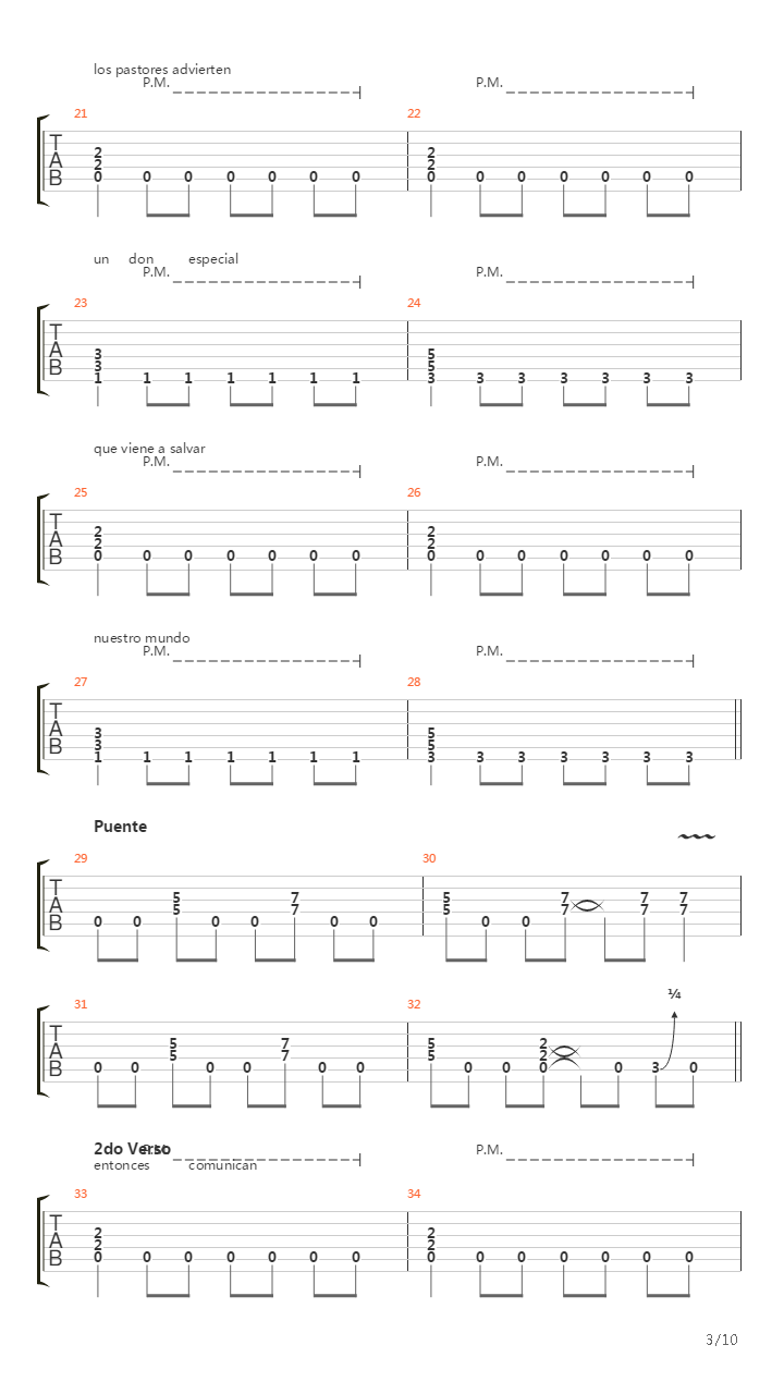 La Espada Sagrada吉他谱