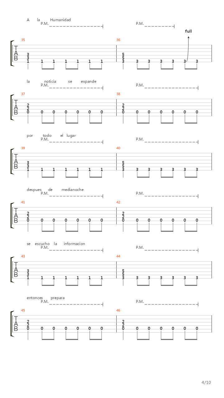 La Espada Sagrada吉他谱