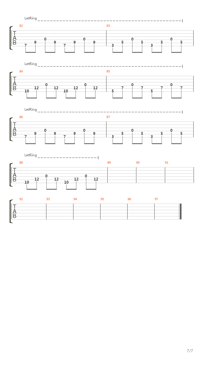 Youth吉他谱