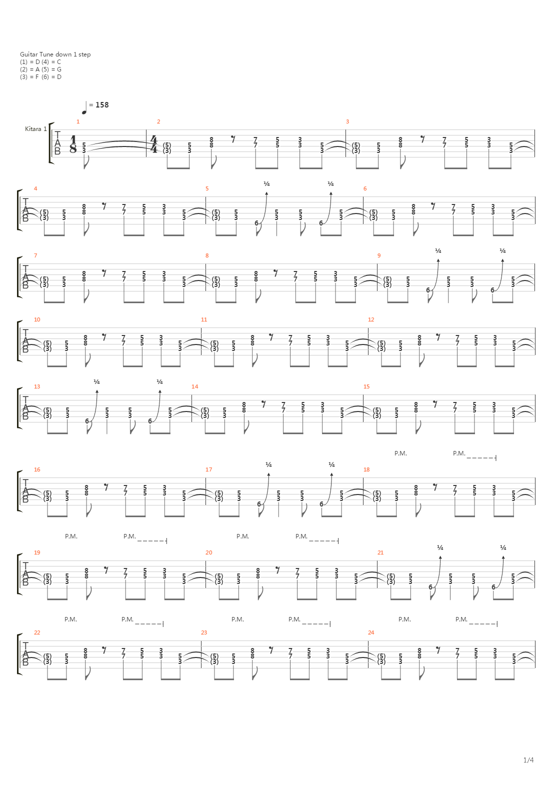 Backseat吉他谱