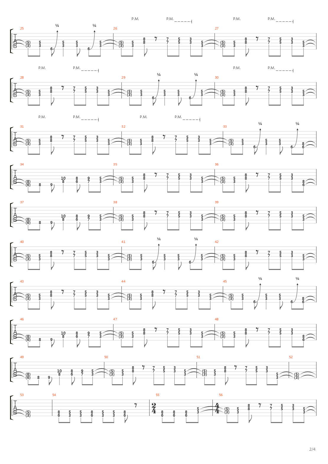 Backseat吉他谱