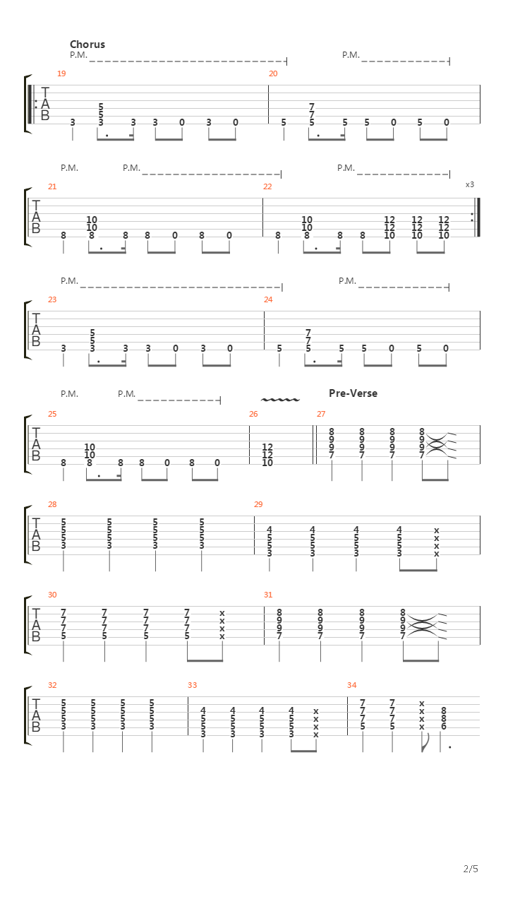Ashes吉他谱