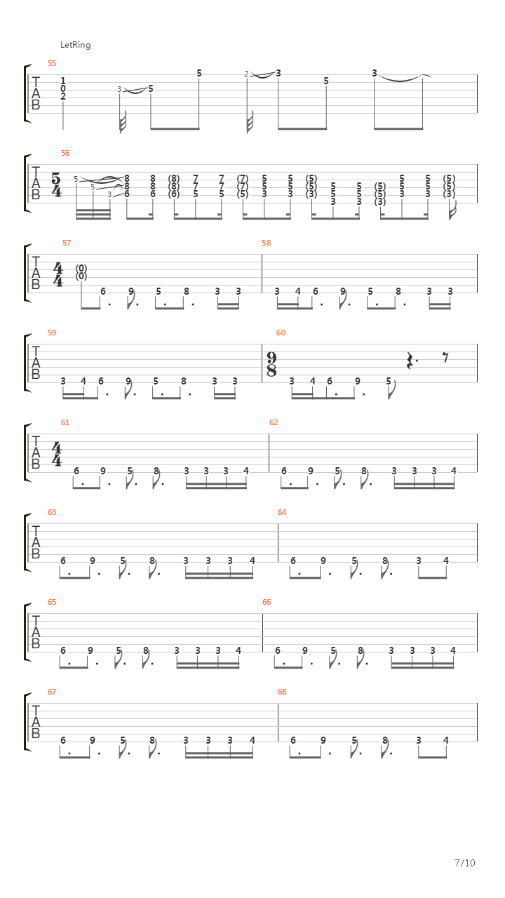 Último acto吉他谱