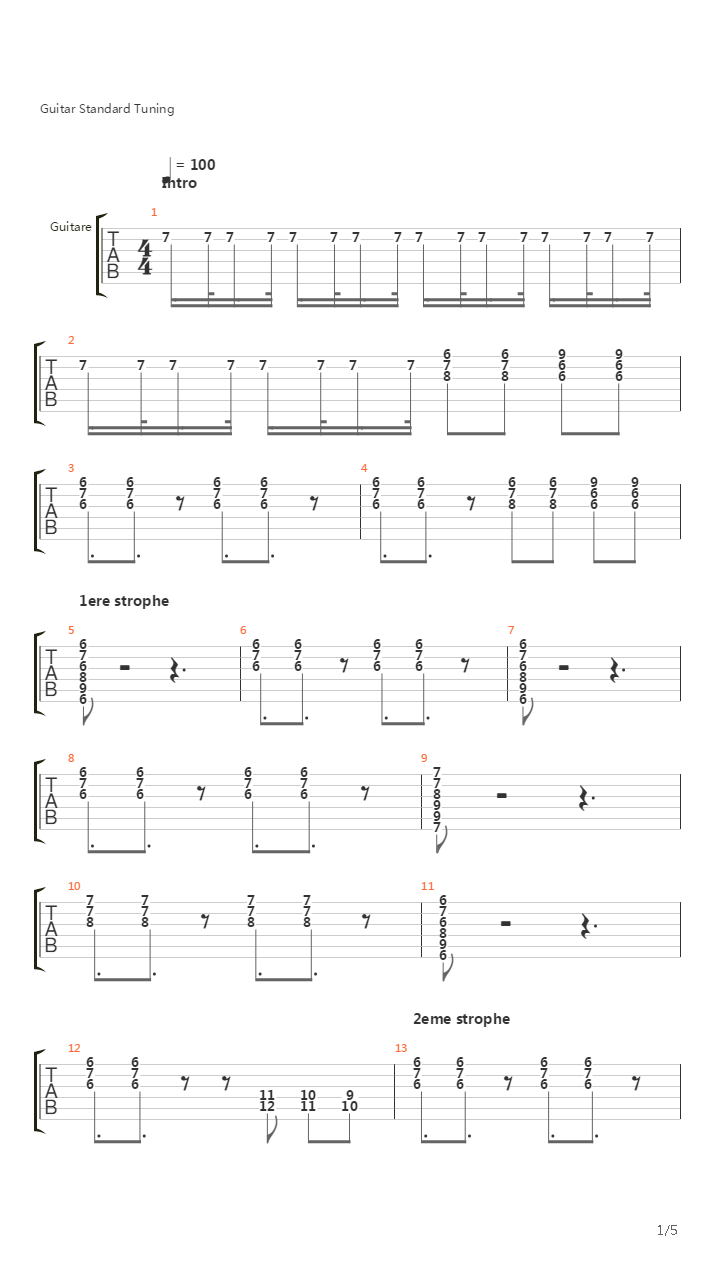 Consolation Prizes吉他谱