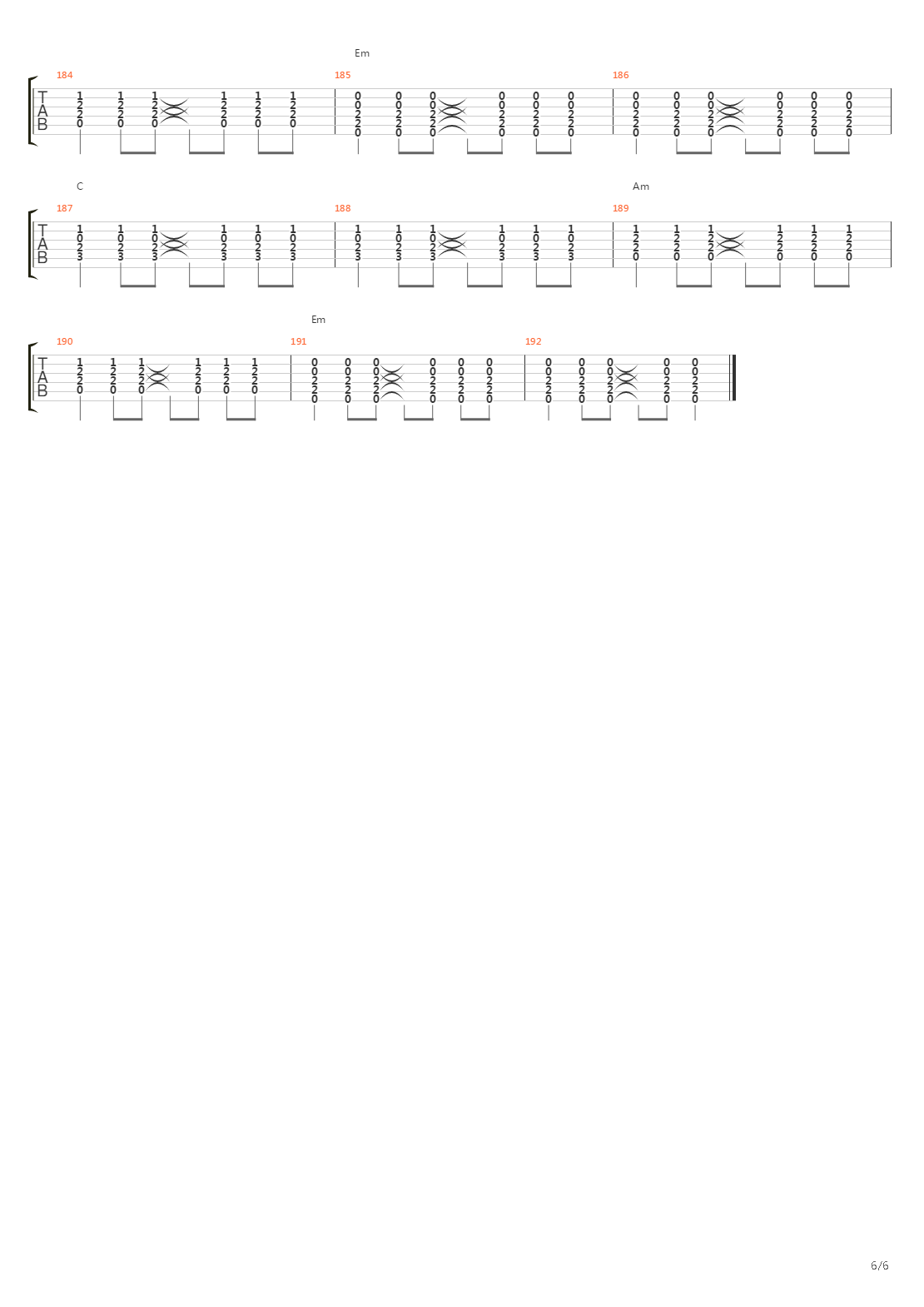 Lisztomania吉他谱