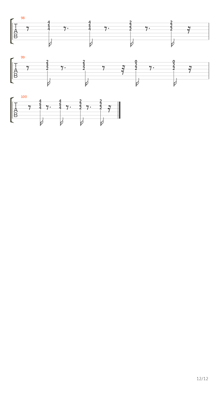 Runaway吉他谱