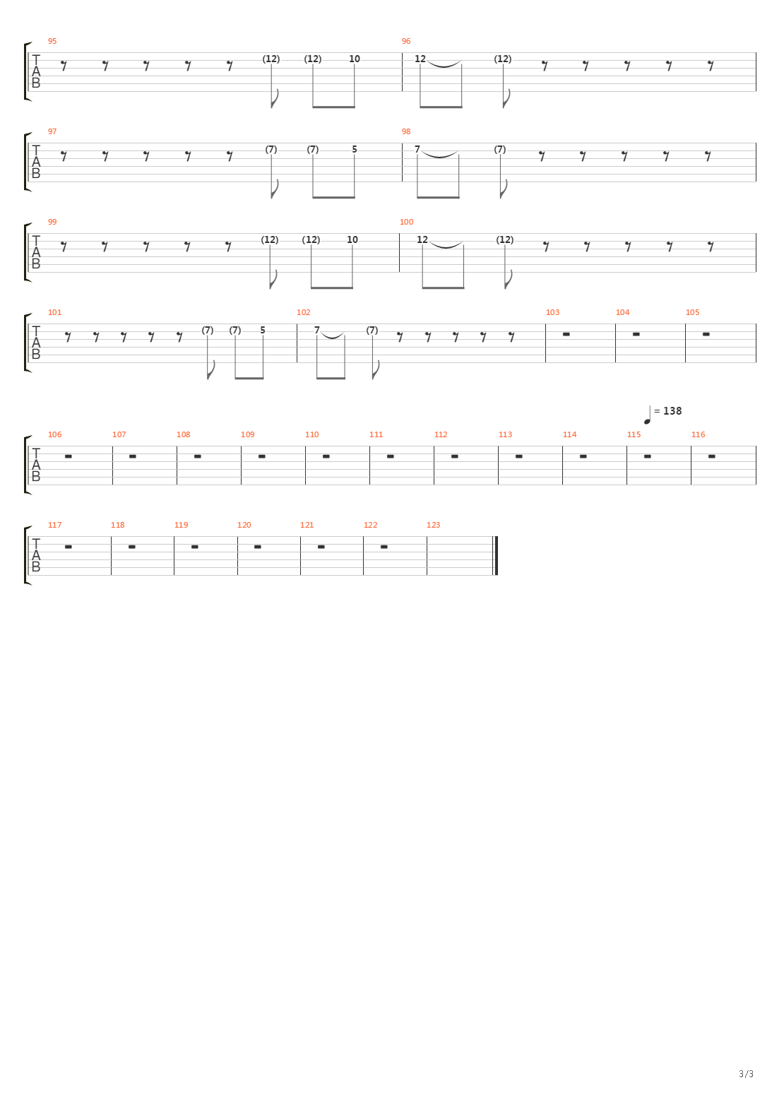 Fuegos De Oktubre吉他谱