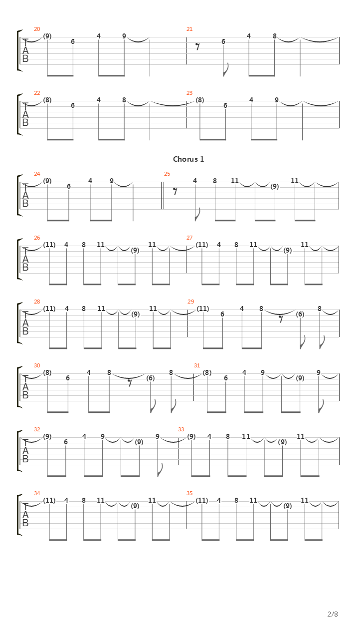 155吉他谱