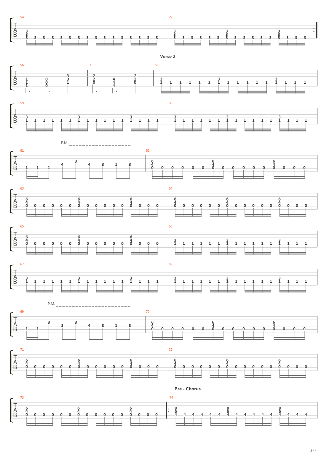 The Way It Ends吉他谱