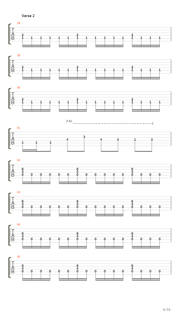 The Way It Ends吉他谱