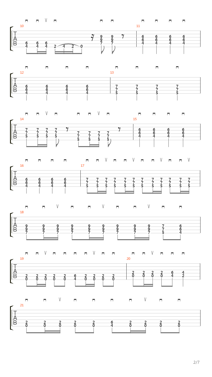 Yahoos And Triangles吉他谱