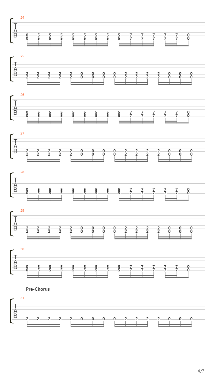 Boom吉他谱