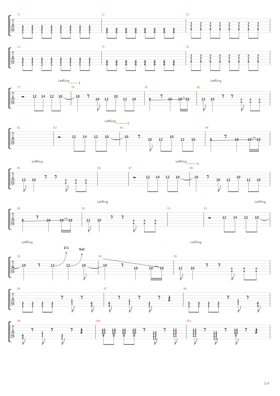 Volcano吉他谱