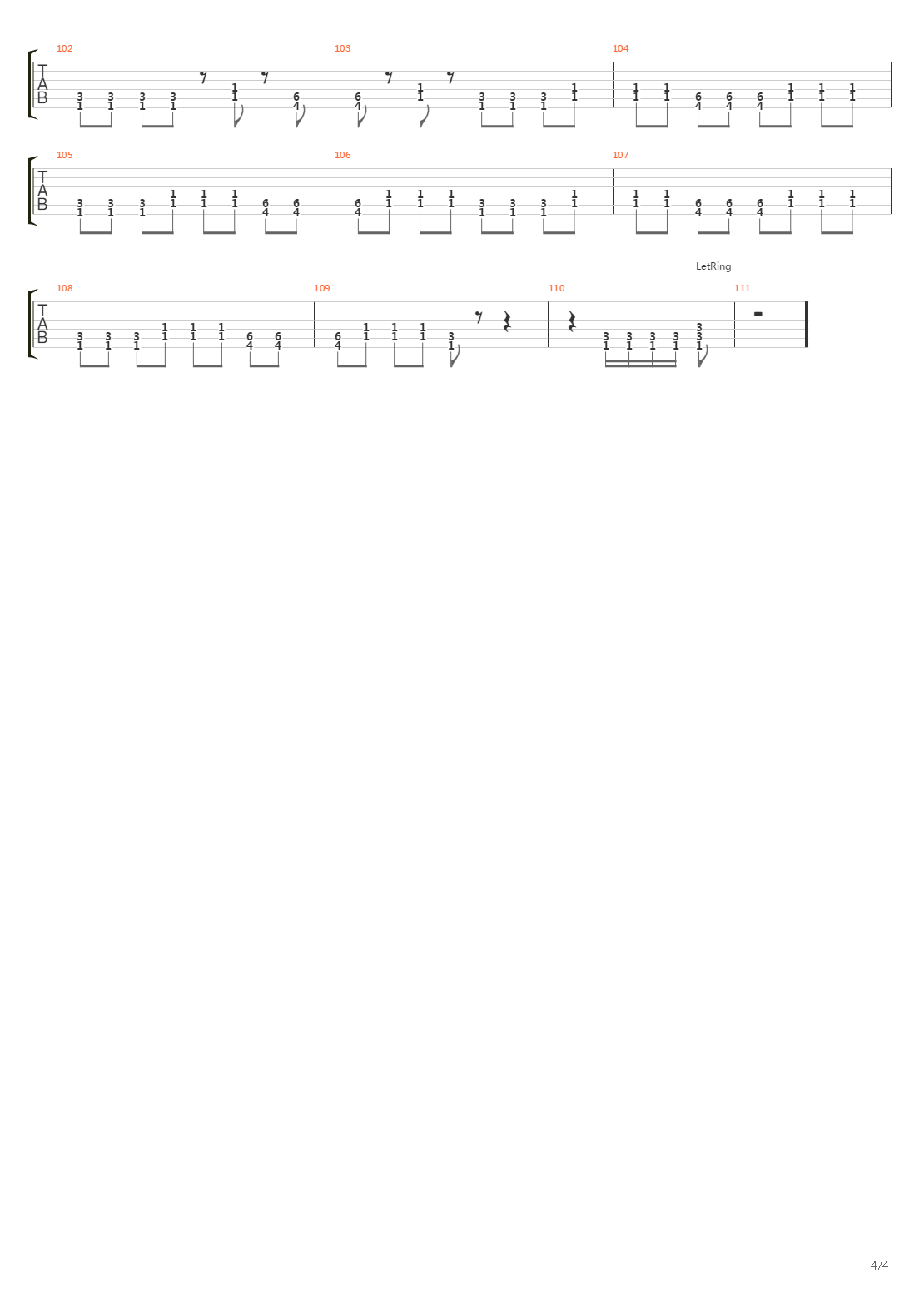 Volcano吉他谱