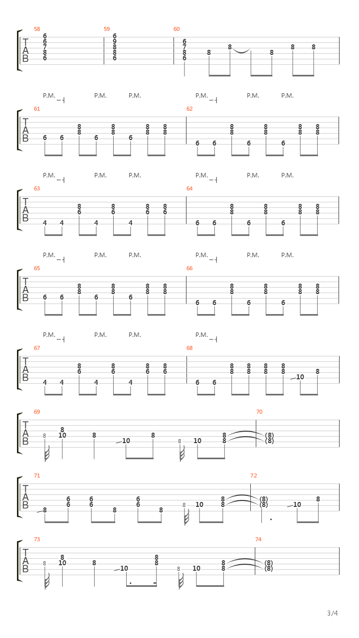 Just The Way It Is Baby吉他谱