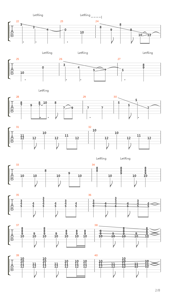 Darklands吉他谱