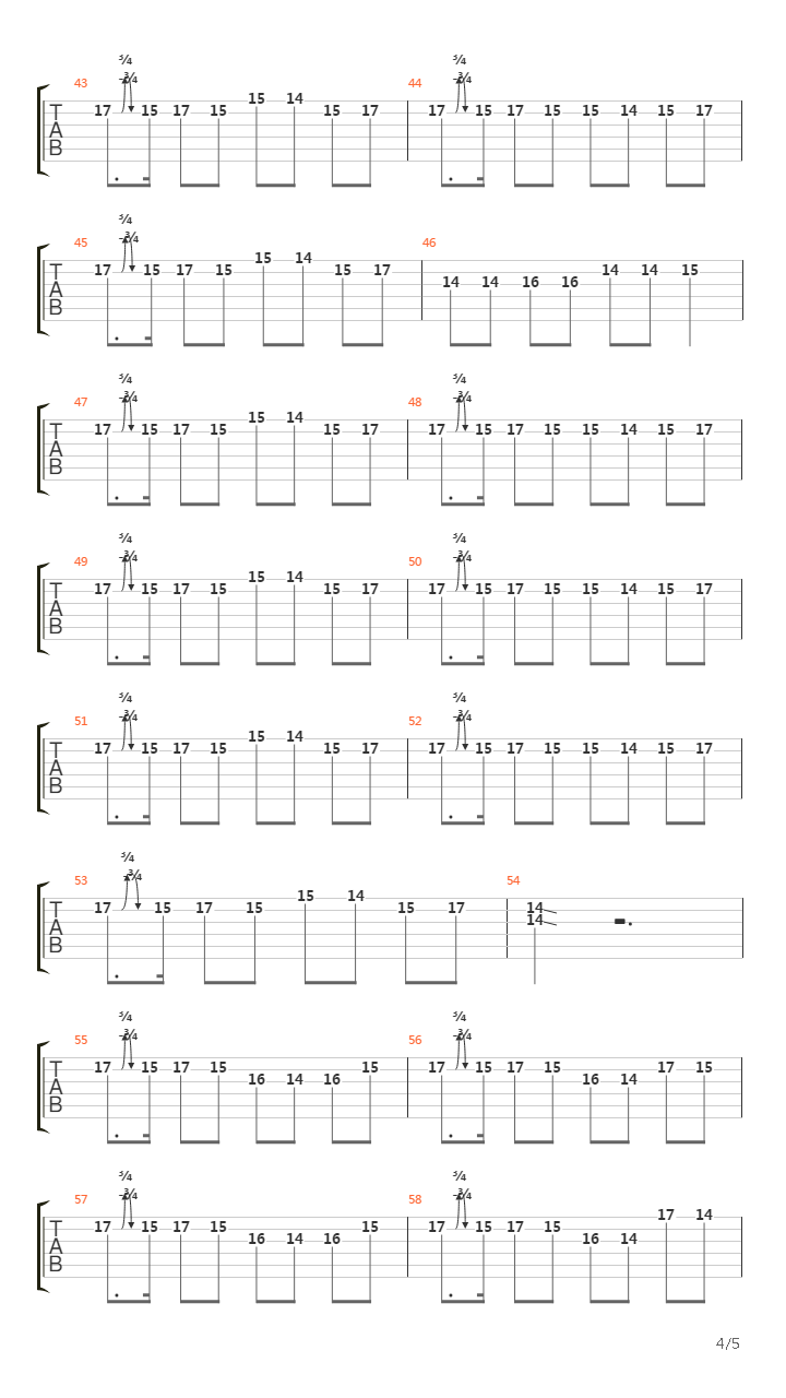 7 -seven-吉他谱