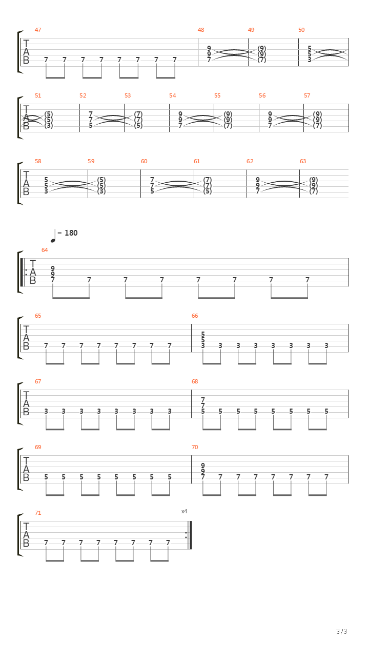 School Of Rock(摇滚校园) - Legend Of The Rent吉他谱