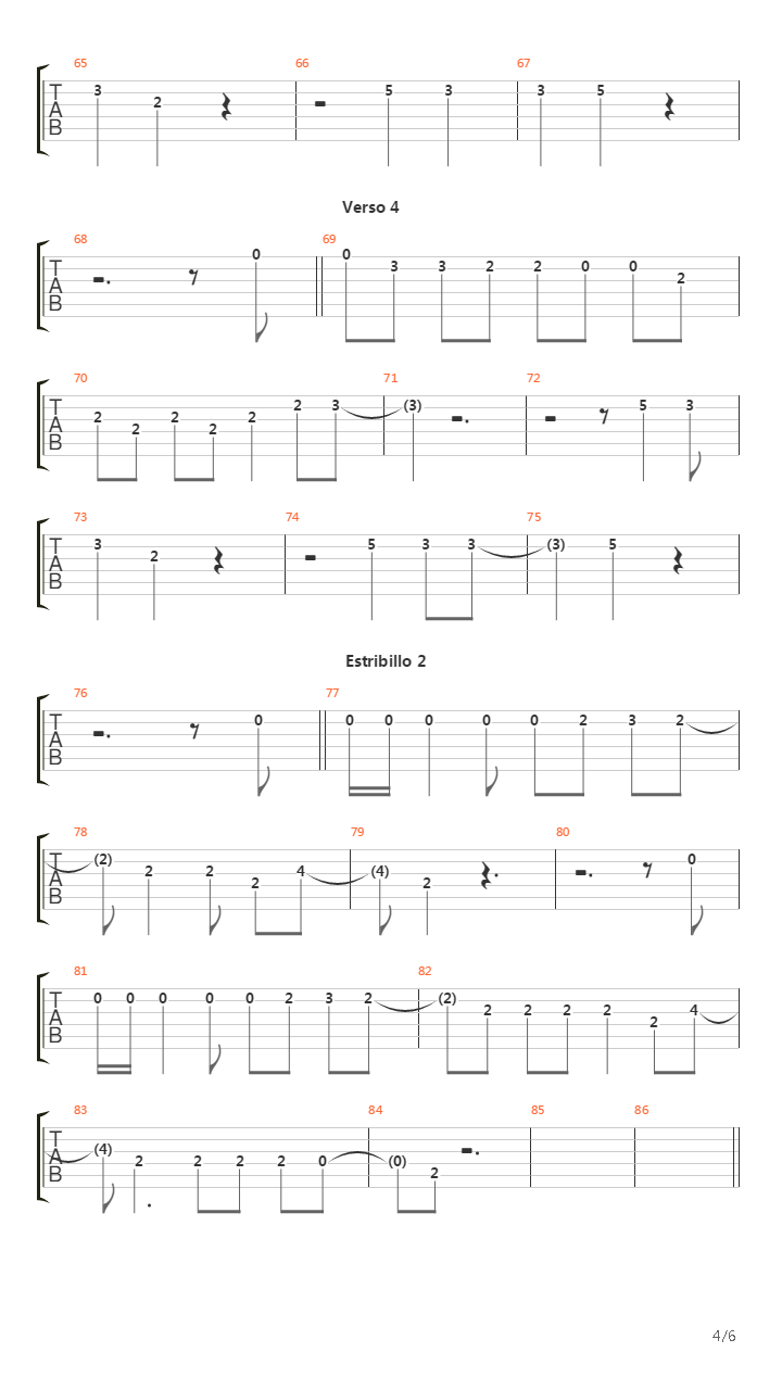 Cancion De Alicia En El Pais吉他谱