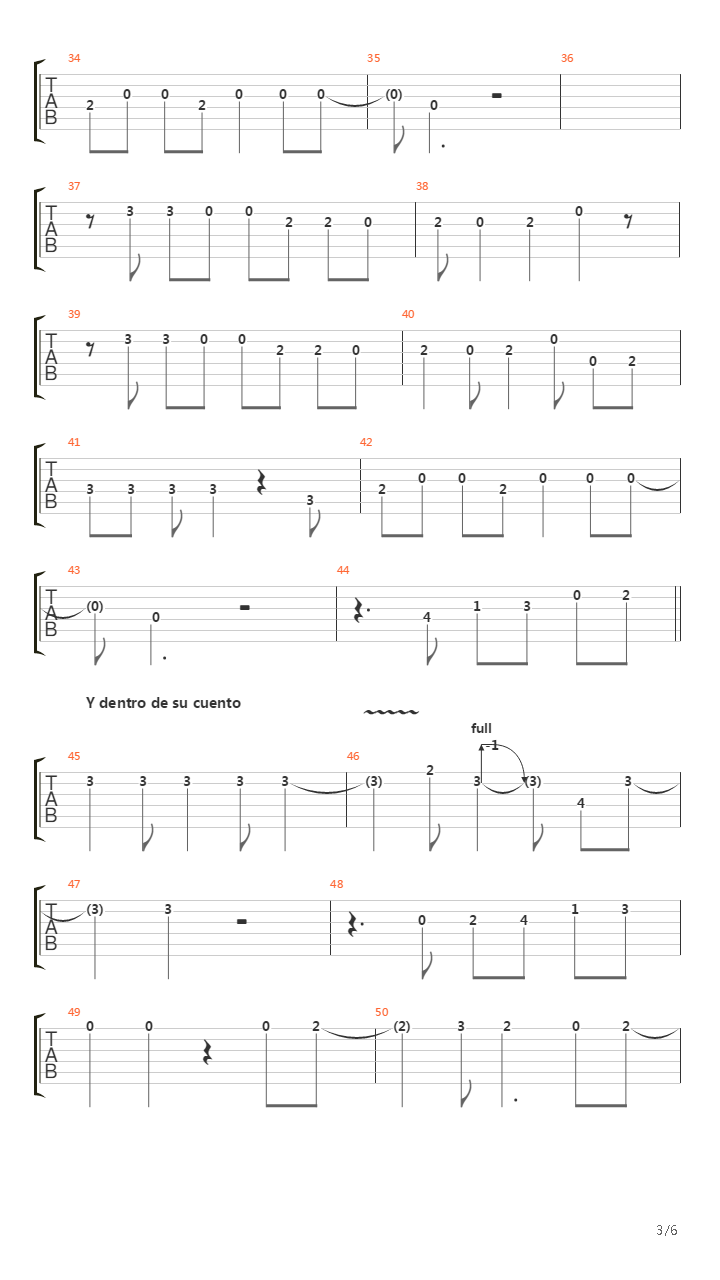 Peperina吉他谱