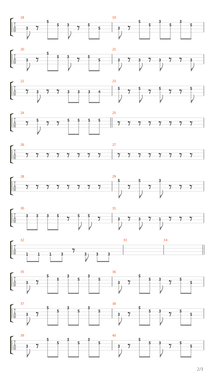 36-24-36吉他谱