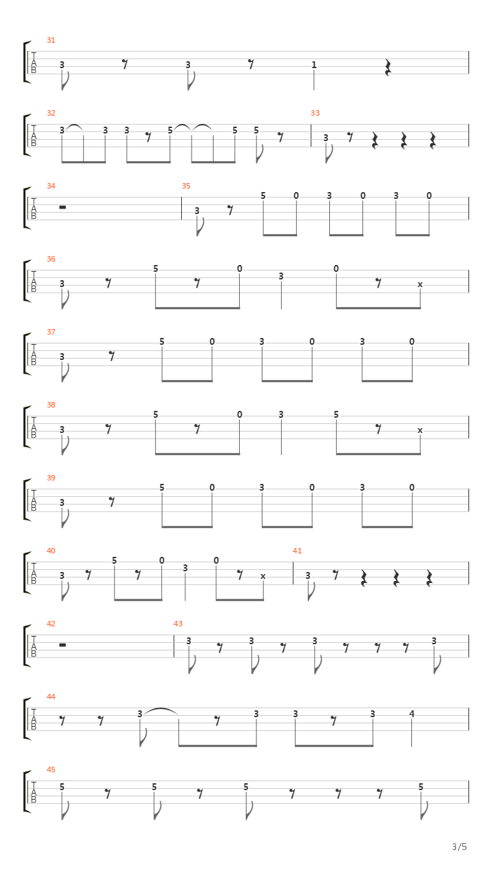 36-24-36吉他谱