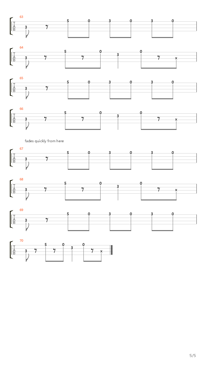 36-24-36吉他谱