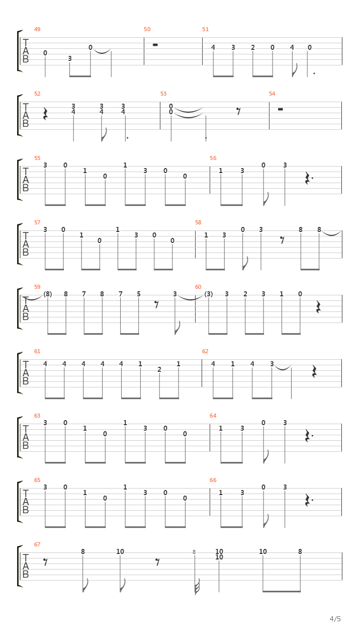 Chattanooga Choo Choo吉他谱