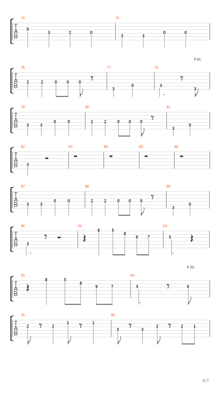 Stars Fell On Stockton吉他谱